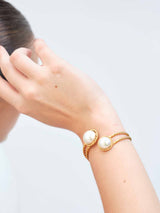 Double Pearl Cuff
