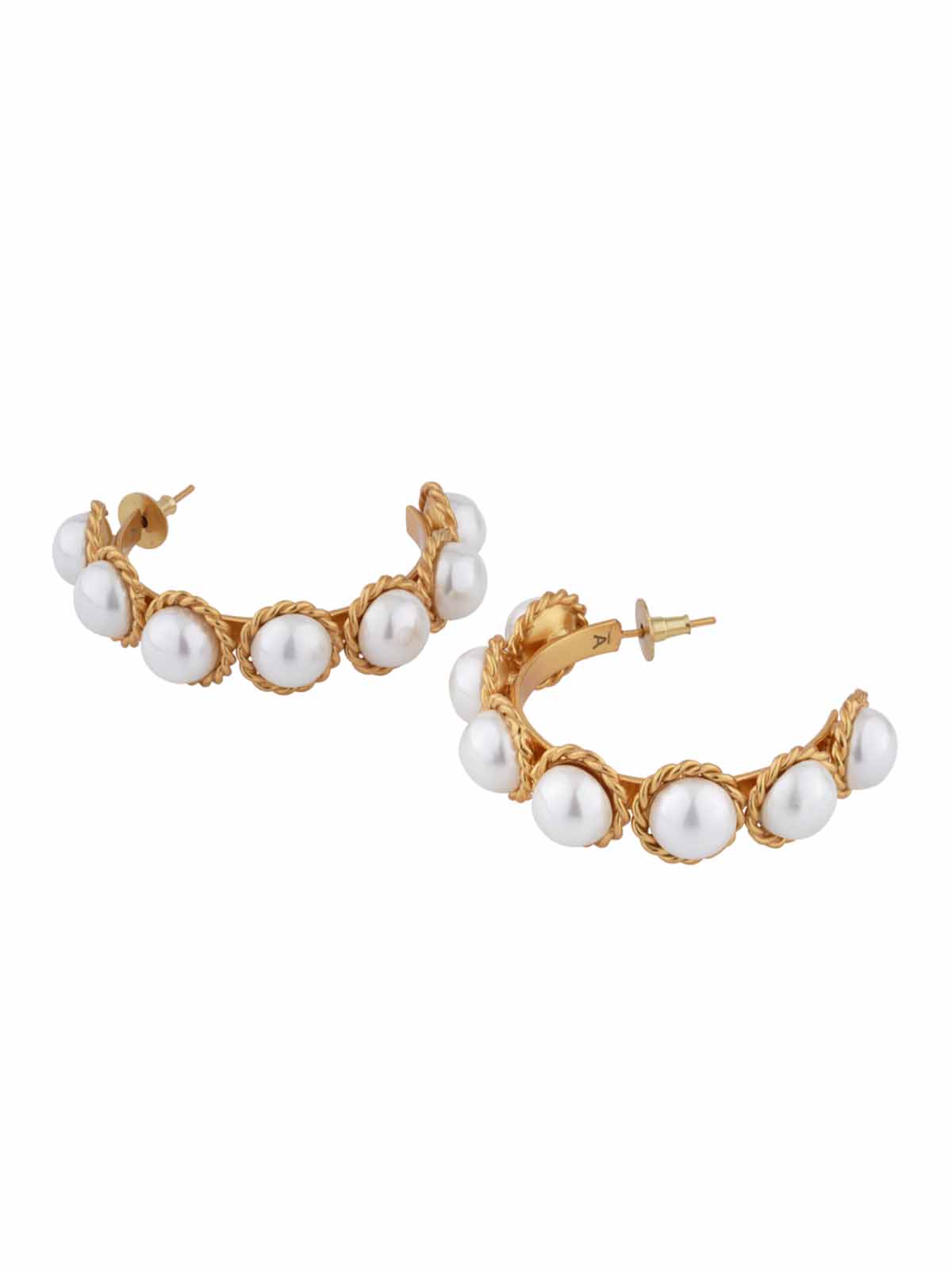 Pearl Line Hoops