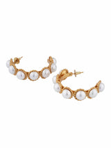 Pearl Line Hoops