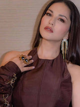 Sunny Leone In Star Crystal Ring