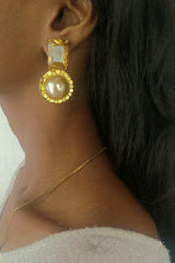 Mini Lune Stud Earrings
