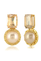 Mini Lune Stud Earrings