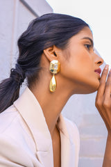 Tira Glow Drop Earrings