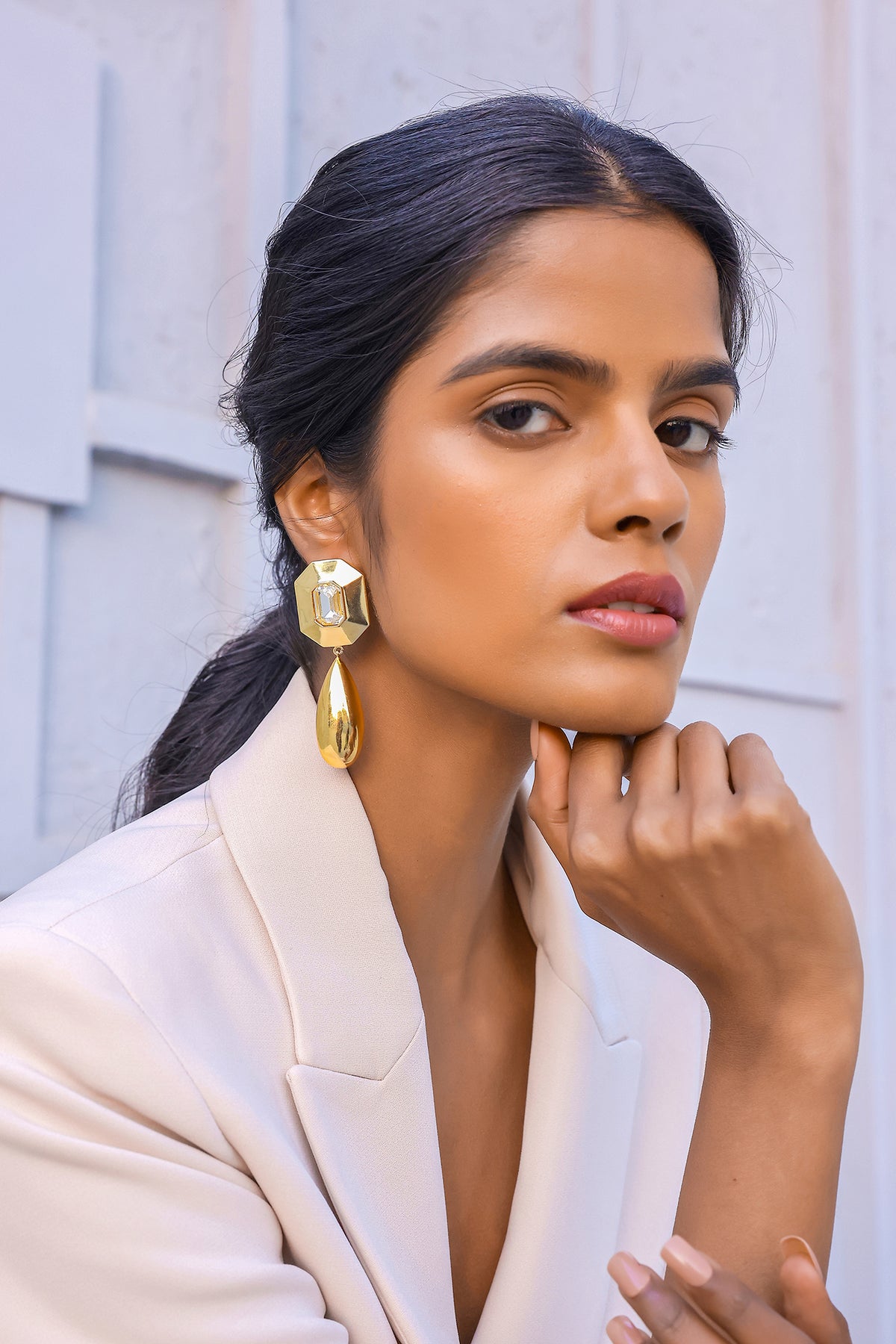 Tira Glow Drop Earrings