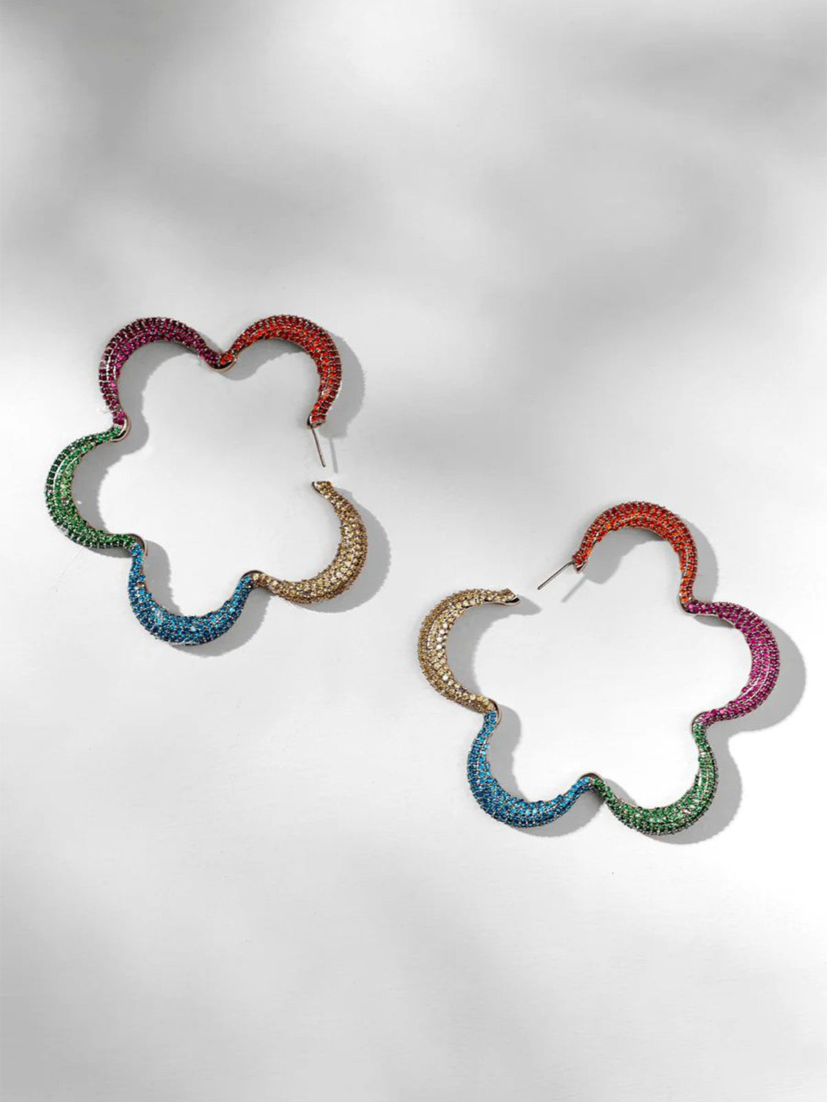 XXL Flower Hoops