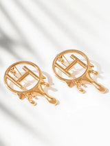 Midi Mongram Earrings