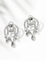 XXL Monogram Earrings