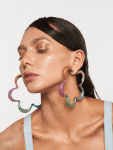 XXL Flower Hoops