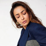Malaika Arora in Little Pearly Hoops
