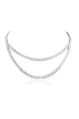 Gold Celestial CZ Statement Necklace