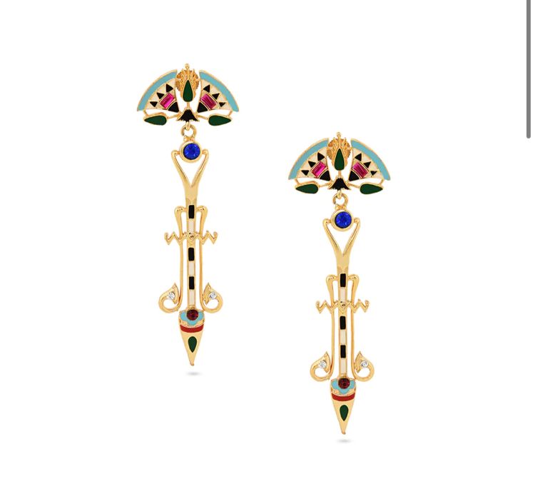 Blue Allure Cairo Earrings