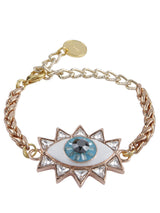 Gold Evil Eye Bracelet