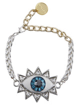 Silver Evil Eye Bracelet