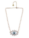 Rosegold Evil Eye Necklace
