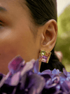 Multicolour Crystal Earrings