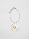 Polki Hexxagon Medallion Necklace