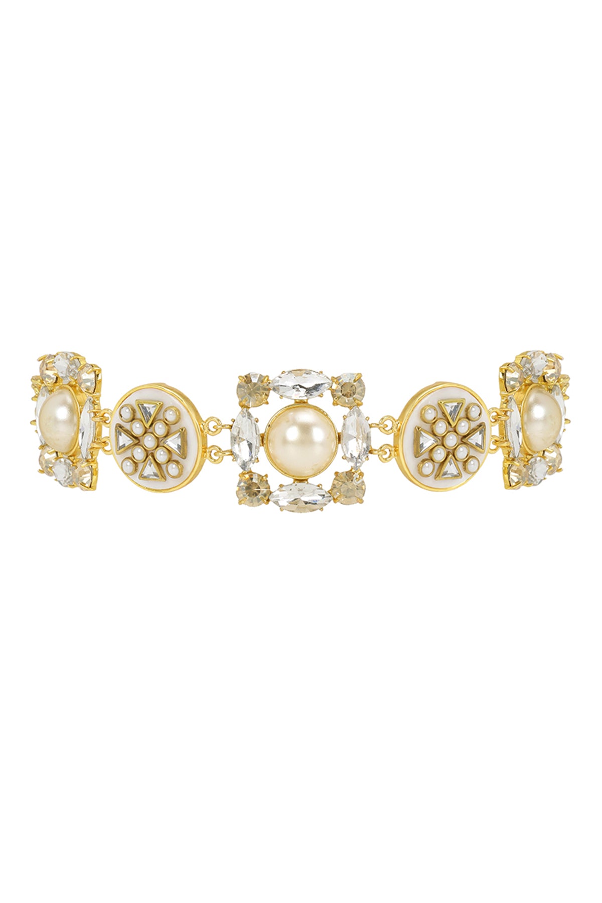 Veda White Choker Necklace