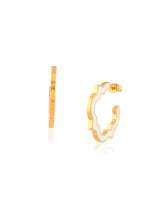 Half Cut Studded Earrings