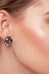 Gunmetal Noir Mini Studs