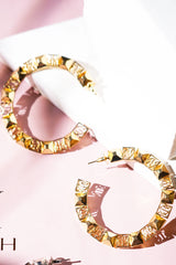 Luna Gap Mini Hoops – Golden