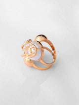 Drip Cluster Huggie Ring