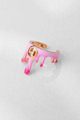 Dripping Midi Ring