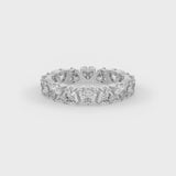 Heart Shaped Solitaire Wedding Bands