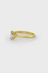 Marquise Shaped Solitaire Engagement Ring