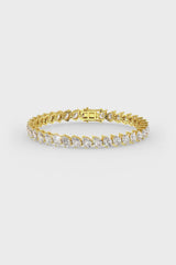 Pear Shaped Solitaire Tennis Bracelet