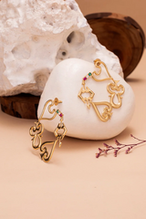 Cartes Statement Earrings