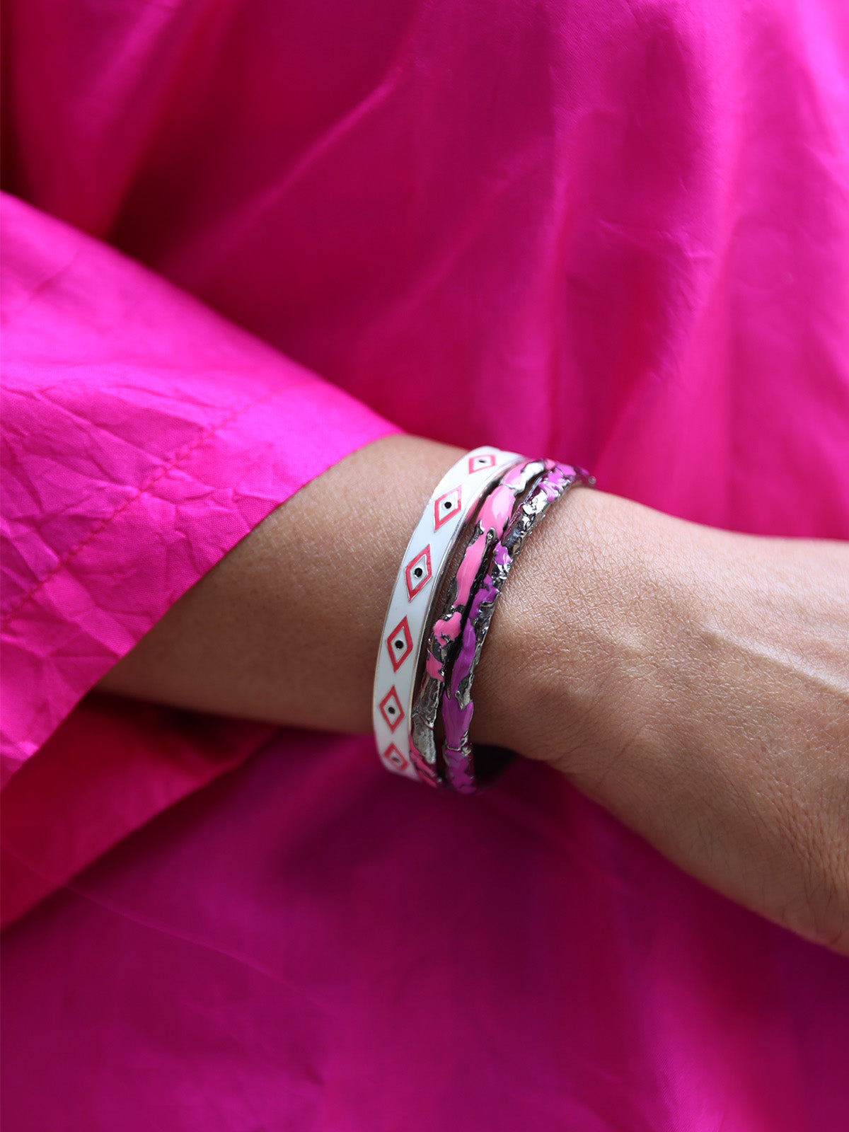 Diamond Evil Eye Bracelet