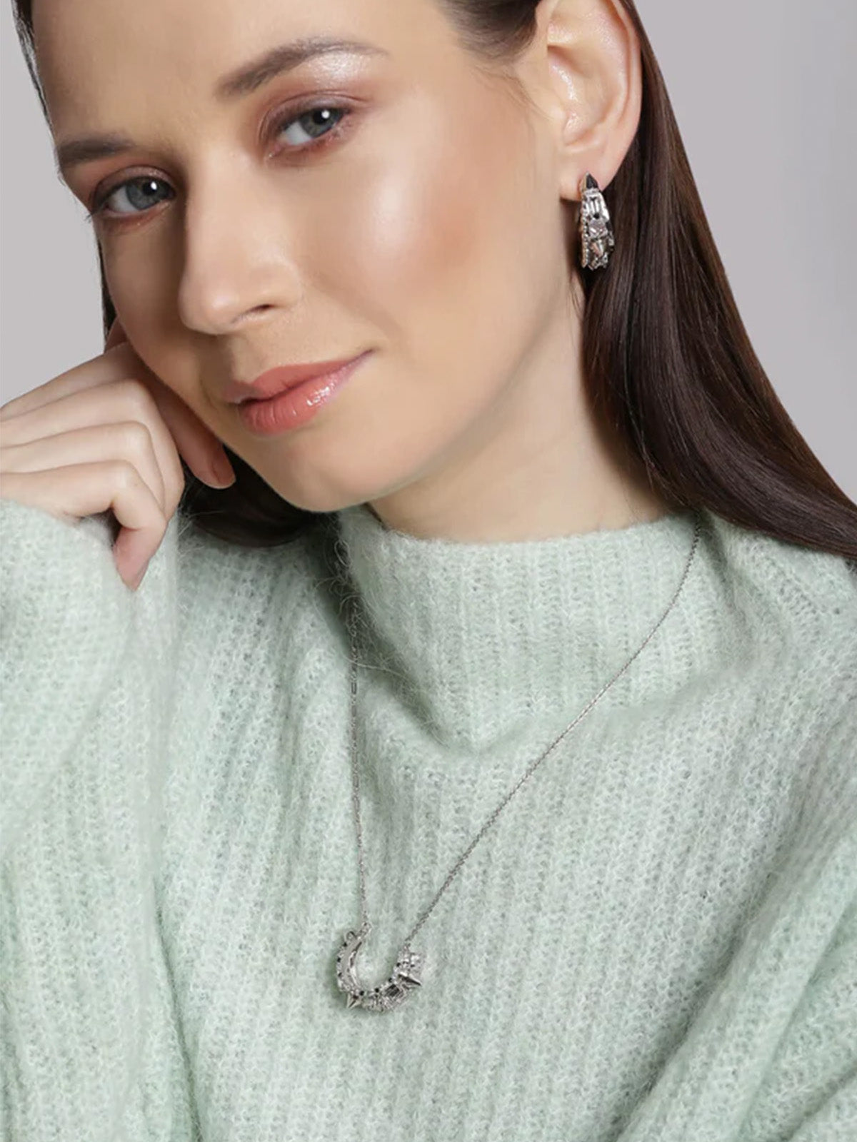 Crescent Half Hoops