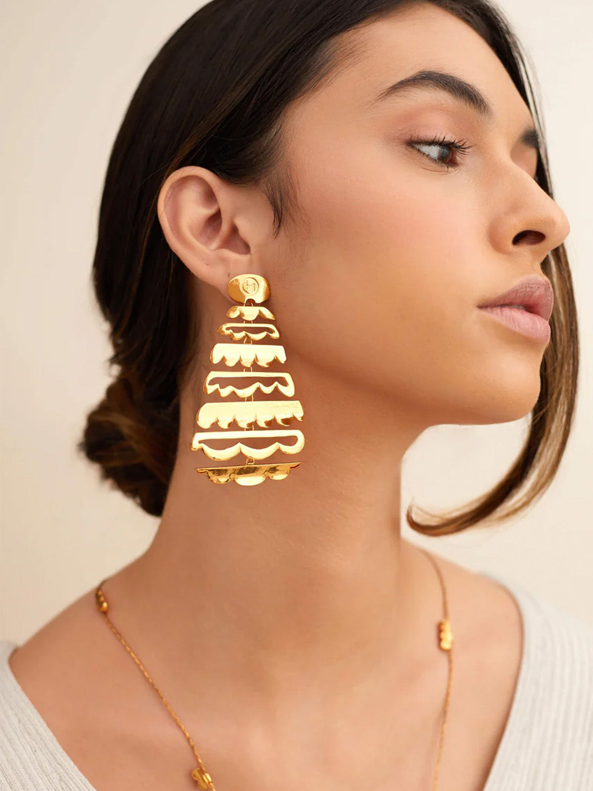 Mira Kapoor in Oh Epee Statement Earrings