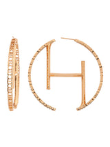 Shraddha Kapoor in Iconic Monogram OH Hoops