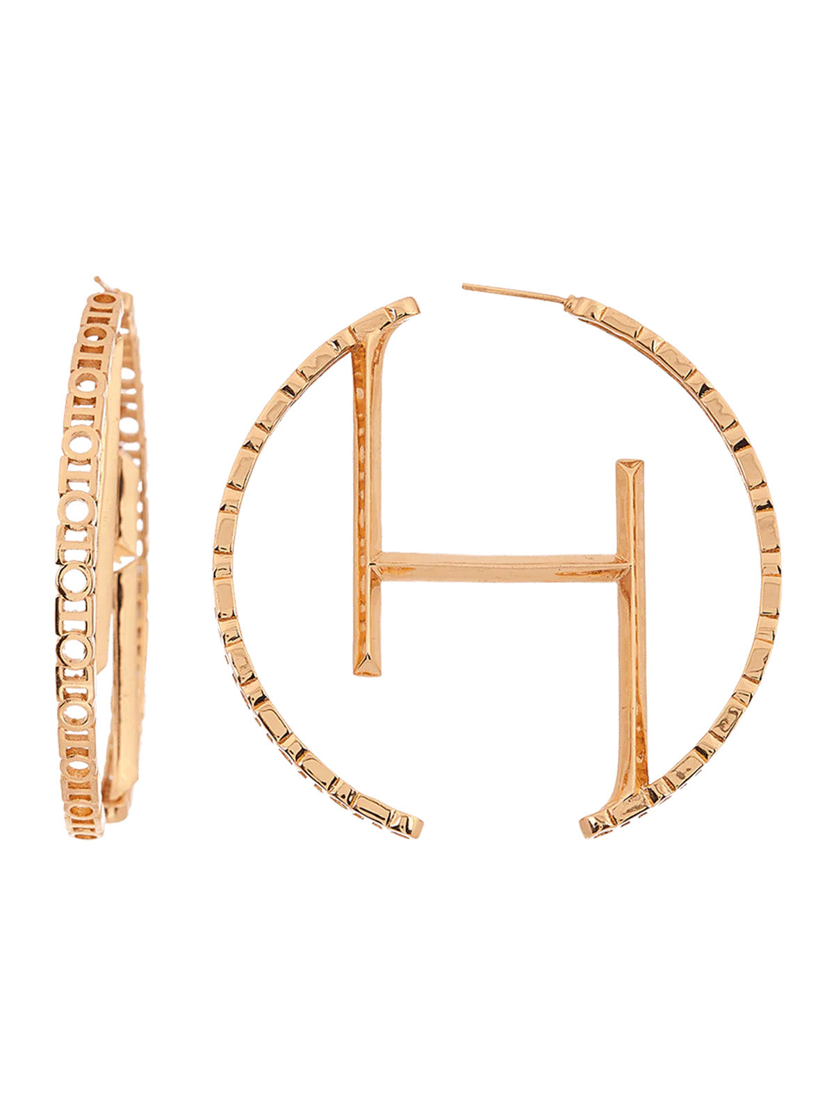 Iconic Monogram OH Hoops