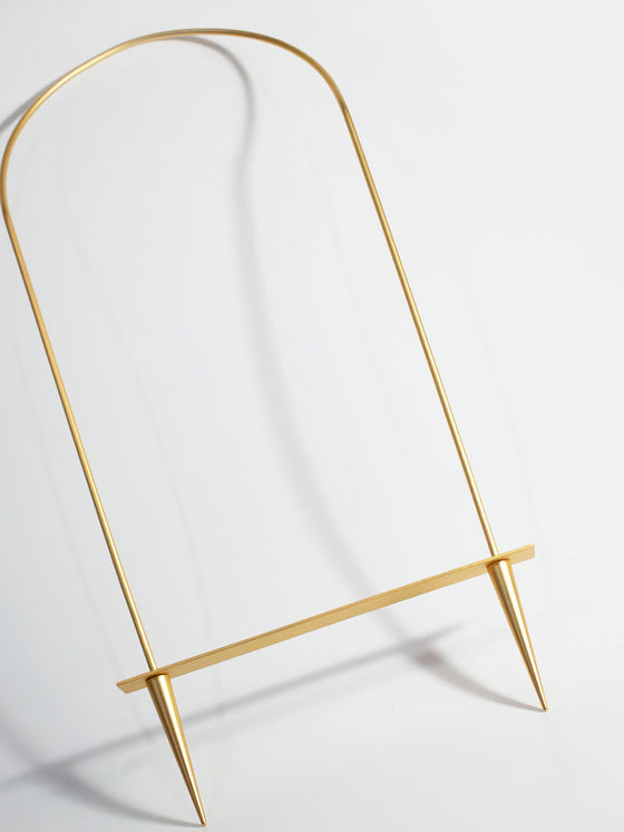 Flat Gold Bar Necklace