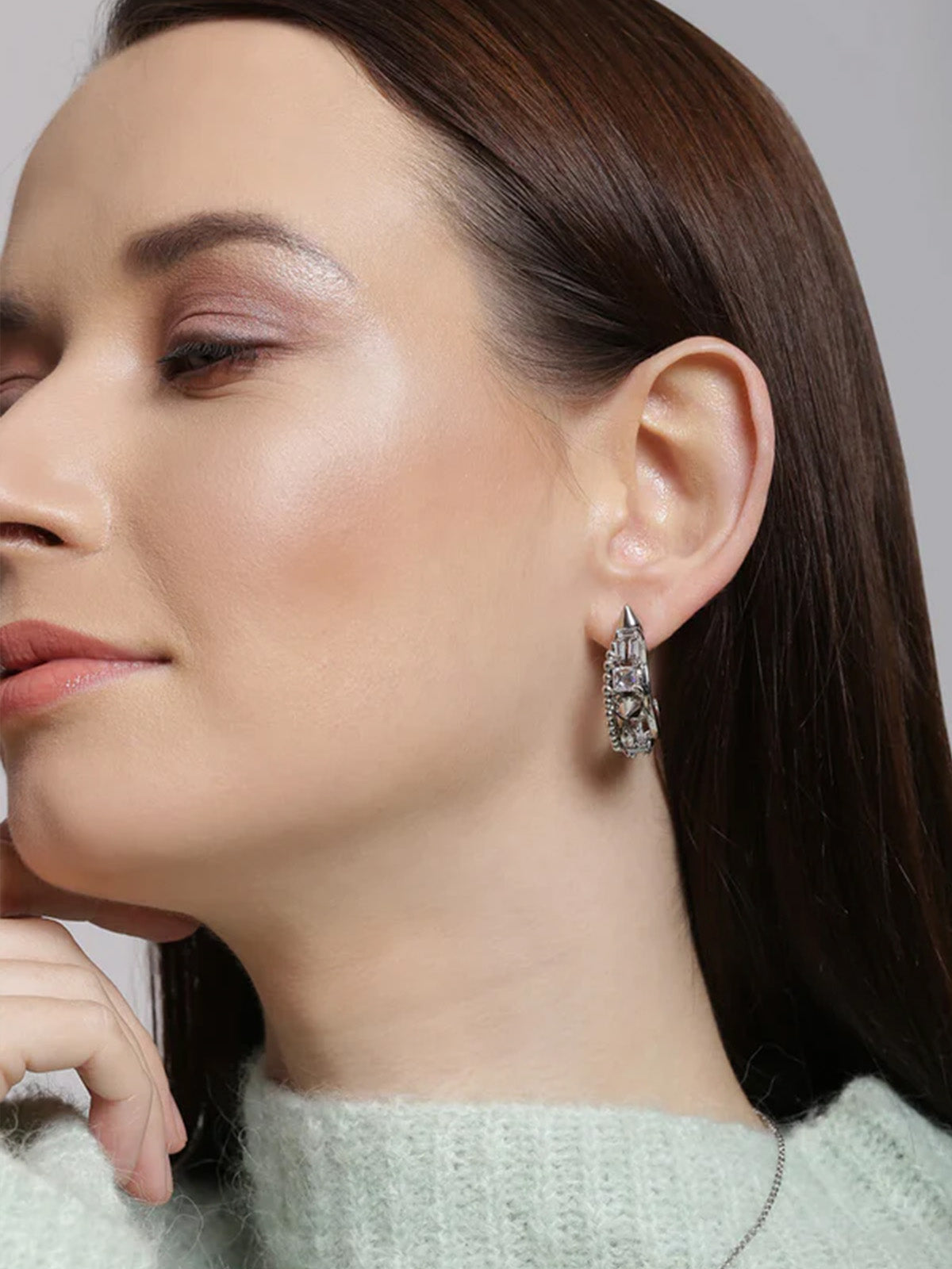 Crescent Half Hoops